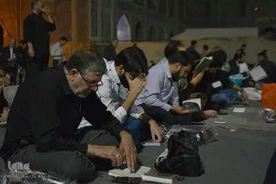 مراسم احیا شب نوزدهم ماه مبارک رمضان در مسجد امام اصفهان