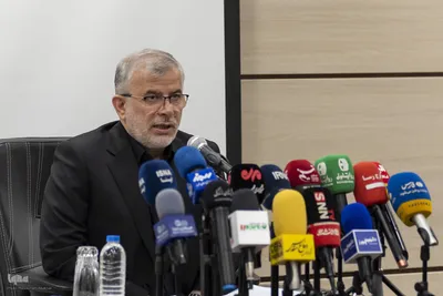نشست تشریح برنامه‌های استان برای آیین بدرقه و تشییع آقای شهید ایران