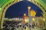حال و هوای شب بزرگداشت حضرت احمدبن موسی در حرم مطهر‎‎
