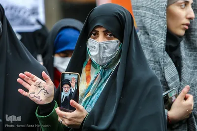 تجمع مردمی دانشجویی مقابل سفارت فرانسه