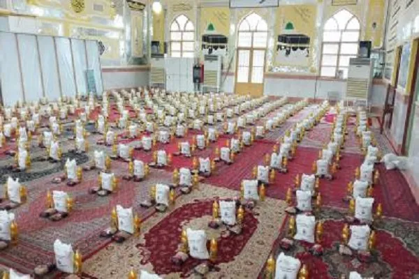 توزیع ۱۰ هزار بسته معیشتی میان نیازمندان گلستانی