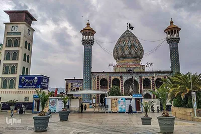 آیین تعویض پرچم آستان مقدس حضرت سید علاءالدین حسین(علیه السلام)‎‎