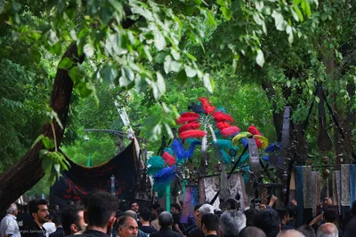 قافله سوگواری امام صادق (ع) در اصفهان
