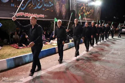 آیین شاخسی واخسی در اهر؛ تجلی فرهنگ عاشورایی