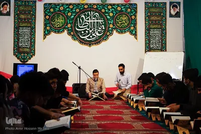 اعتکاف دانش آموزی در یزد