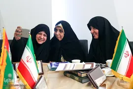 اتاق داوران مسابقات قرآن بانوان در هتل ارم