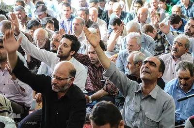 مراسم دعای پرفیض عرفه در آستان مقدس سید حمزه(ع) تبریز