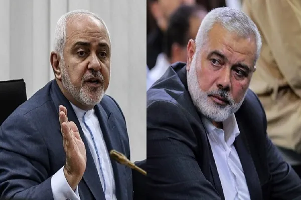 وزير الخارجية الايراني يهنئ هنية بـ 