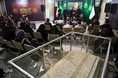 عرض ارادت اهالی فرهنگ و هنر آذربایجان شرقی به اباعبدالله الحسین(ع)‎