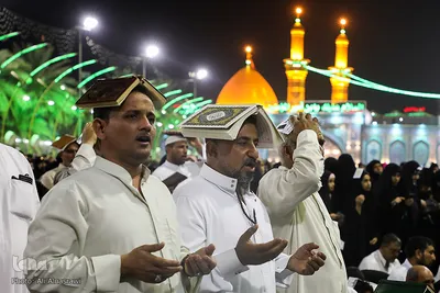 احیاء شب بیست و سوم ماه رمضان، کربلای معلی