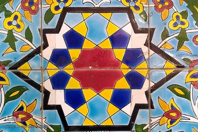 هنر کاشی هفت رنگ شیراز‎‎