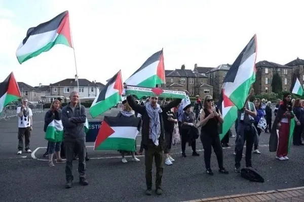 Penyokong Palestin Serbu Kilang Pertahanan Udara di Scotland