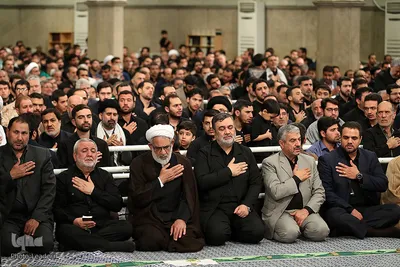 مراسم سوگواری سالروز شهادت امام علی(ع) در حضور رهبر معظم انقلاب
