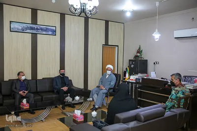 دیدار رئیس جهاد دانشگاهی استان با ارشد عقیدتی سیاسی‌ ارتش در منطقه فارس‎‎
