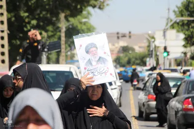 دسته عزاداری در ملایر

