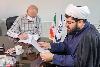 نشست خبری حجت الاسلام حسین امیدی، مدیر ستاد هماهنگی کانون های فرهنگی هنری مساجد