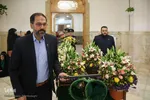گل آرایی ضریح حضرت معصومه در آستانه سالروز ورود بانوی کرامت