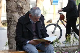 جزء‌خوانی قرآن کریم در چهارباغ اصفهان