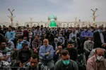 تشییع پیکر شهید حجت الاسلام محمد اصلانی در حرم مطهر رضوی
