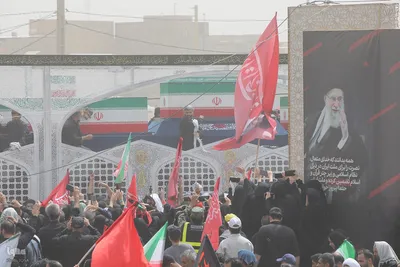 تشییع رهبر شهید در قم