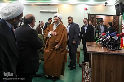 نشست خبری آیت‌الله محسن اراکی، دبیرکل مجمع جهانی تقریب مذاهب اسلامی