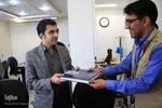 نشست خبری حمیدرضا قمی سخنگوی شورای اسلامی شهر یزد