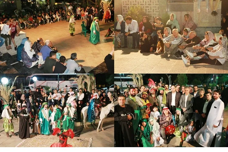 همراهی گردشگران خارجی با «كارون‌نامه نی‌نوا»