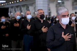 مراسم عزاداری ۱۰هزار خادم یار امام رضا(ع) در مصلی امام خمینی(ره) تهران