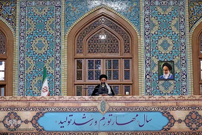 حضور و سخنرانی در اجتماع زائران و مجاوران حرم مطهر رضوی