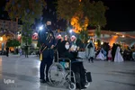 عزاداری شب تاسوعای حسینی در حرم شاهچراغ (ع)