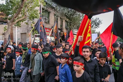 عزاداری نوجوانان به مناسبت روز قاسم‎