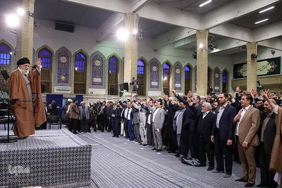 دیدار مداحان اهل‌بیت(ع) با رهبر انقلاب