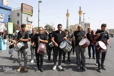 مراسم آیینی جاماندگان اربعین حسینی در مشهد