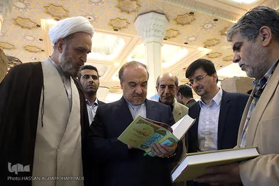 بازدید وزیر ورزش و جوانان از بیست و پنجمین نمایشگاه بین المللی قرآن کریم