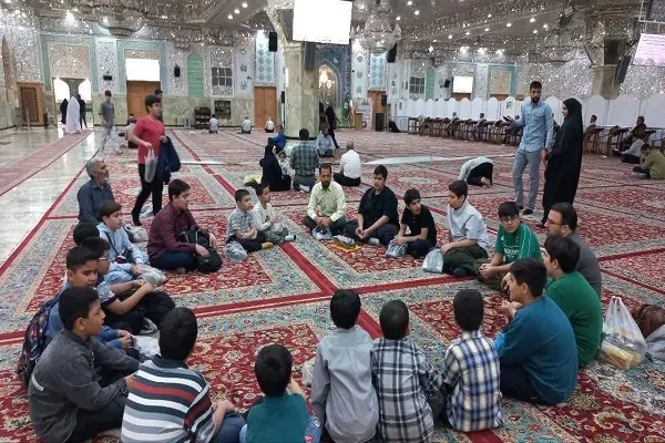 تور کارگاه هنر تلاوت در حرم حضرت عبدالعظیم(ع) برگزار شد