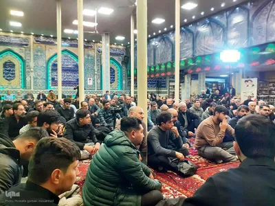 مراسم عزاداری و سینه زنی به مناسبت ایام شهادت حضرت زینب کبری(س) در اهر