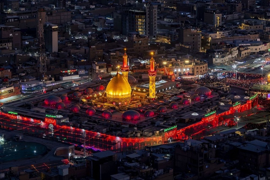 بالفيديو | الملايين يتوافدون إلى كربلاء استعداداً لإحياء الأربعين الحسيني