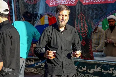 استقبال موکب‌های شازندی از زائران حسینی‎