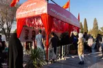 مراسم بزرگداشت شهید خرازی در گلستان شهدای اصفهان