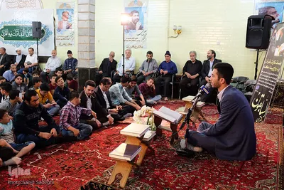 محفل انس با قرآن کریم  در مسجد موسی بن جعفر(ع) تبریز
