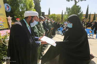 رزمایش کمک مومنانه در جوار حافظیه شیراز