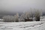 بارش برف پاییزی در ارتفاعات و مناطق روستایی اهر