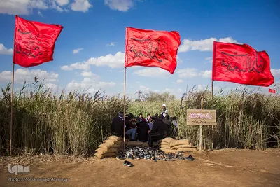 کاروان راهیان نور دانشجویان خارجی در مناطق عملیاتی خوزستان