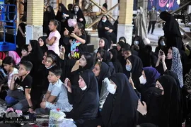 تعزیه حسینی در حرم علی بن‌ مهزیار