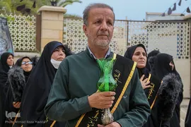 آیین تعویض پرچم آستان مقدس حضرت سید علاءالدین حسین(علیه السلام)‎‎