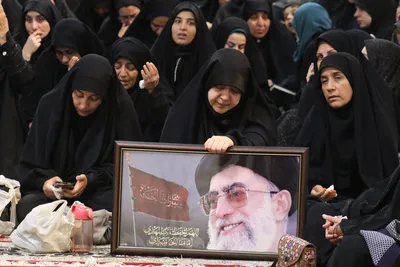 مراسم سوگواری شب شهادت رهبر معظم انقلاب در حرم شاهچراغ(ع)