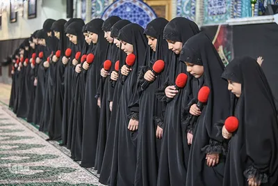 گردهمایی سه ساله‌های حسینی در حرم حضرت عبدالعظیم(ع)