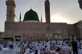 مرقد پیامبر اکرم حضرت محمد (ص) در مسجدالنبی
