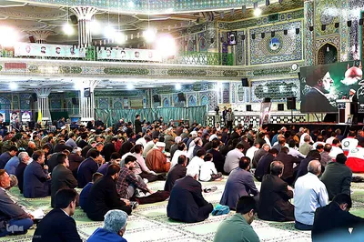 اجتماع عزاداران شهادت ریاست جمهوری و همراهان