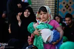 ⁨مراسم شیرخوارگان حسینی قزوین⁩